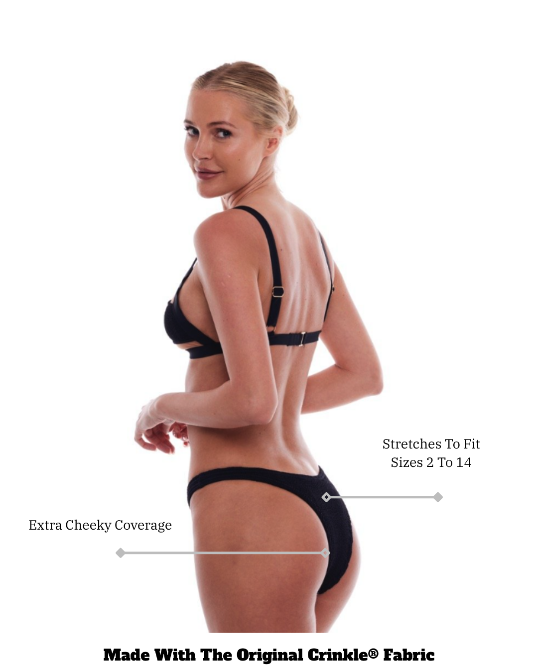 LAGUNA BEACH EXTRA CHEEKY BIKINI BOTTOM