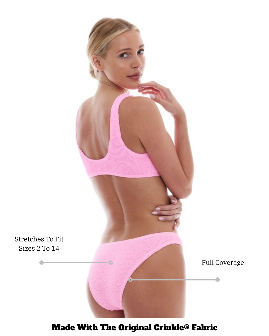 BARCELONA CLASSIC FULL COVERAGE BIKINI BOTTOM