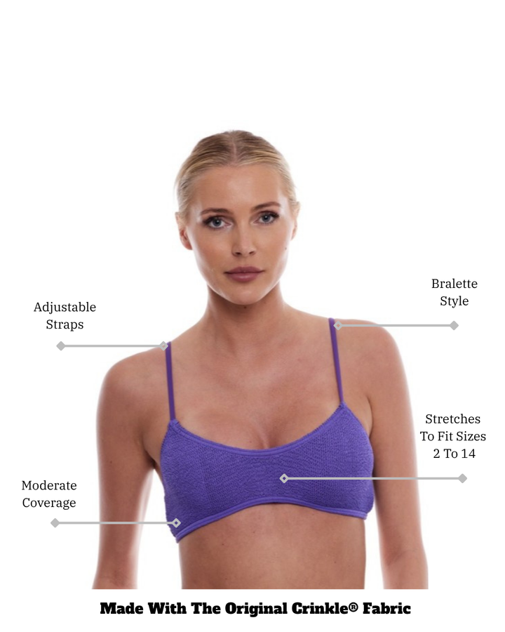 MALDIVES CLASSIC BRALETTE BIKINI TOP