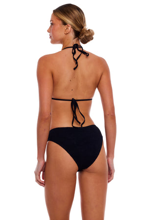 OSAKA TRIANGLE GOLD RINGS BIKINI TOP