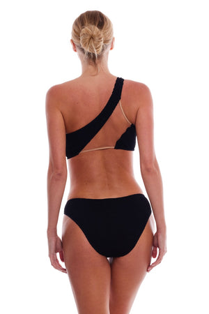 MILOS MESH ONE SHOULDER BIKINI TOP