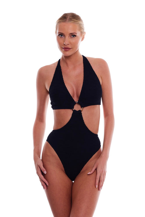 PALERMO TORTOISE RING ONE PIECE SWIMSUIT