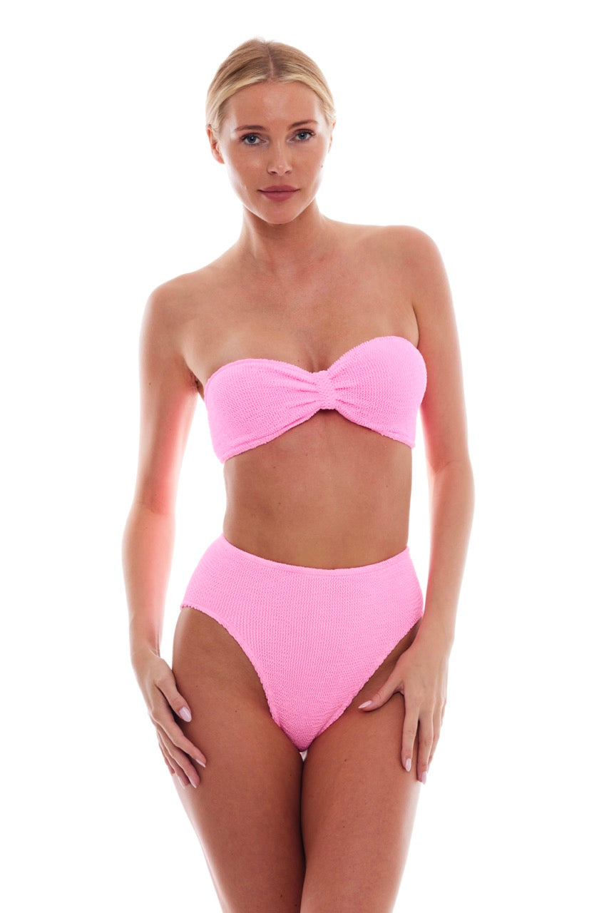 VENICE HIGH-WAISTED FULL COVERAGE BIKINI BOTTOM