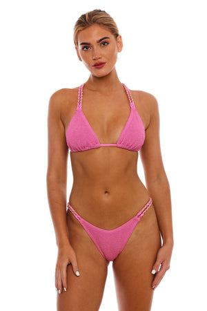 SYDNEY GOLD CHAIN TRIANGLE BIKINI TOP