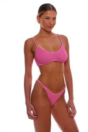 BONDI GOLD CHAIN BRALETTE BIKINI TOP
