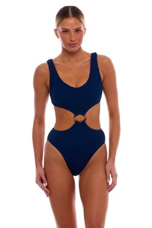 NAPLES TORTOISE RING ONE PIECE SWIMSUIT