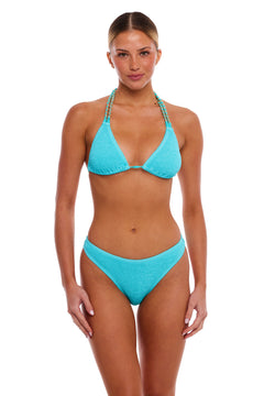SYDNEY GOLD CHAIN TRIANGLE BIKINI TOP