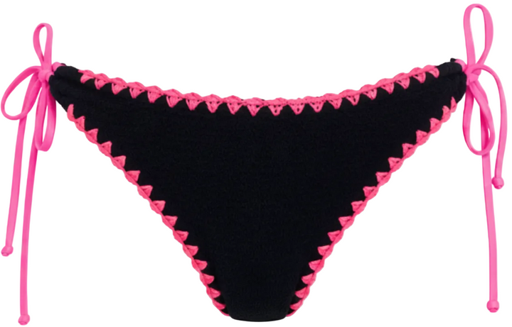 CROCHET JAMAICA TIE SIDE BIKINI BOTTOM