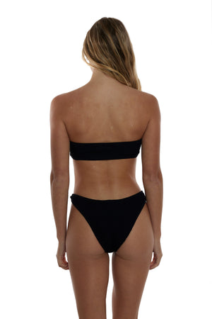 TEL AVIV MULTI GOLD RINGS BIKINI TOP