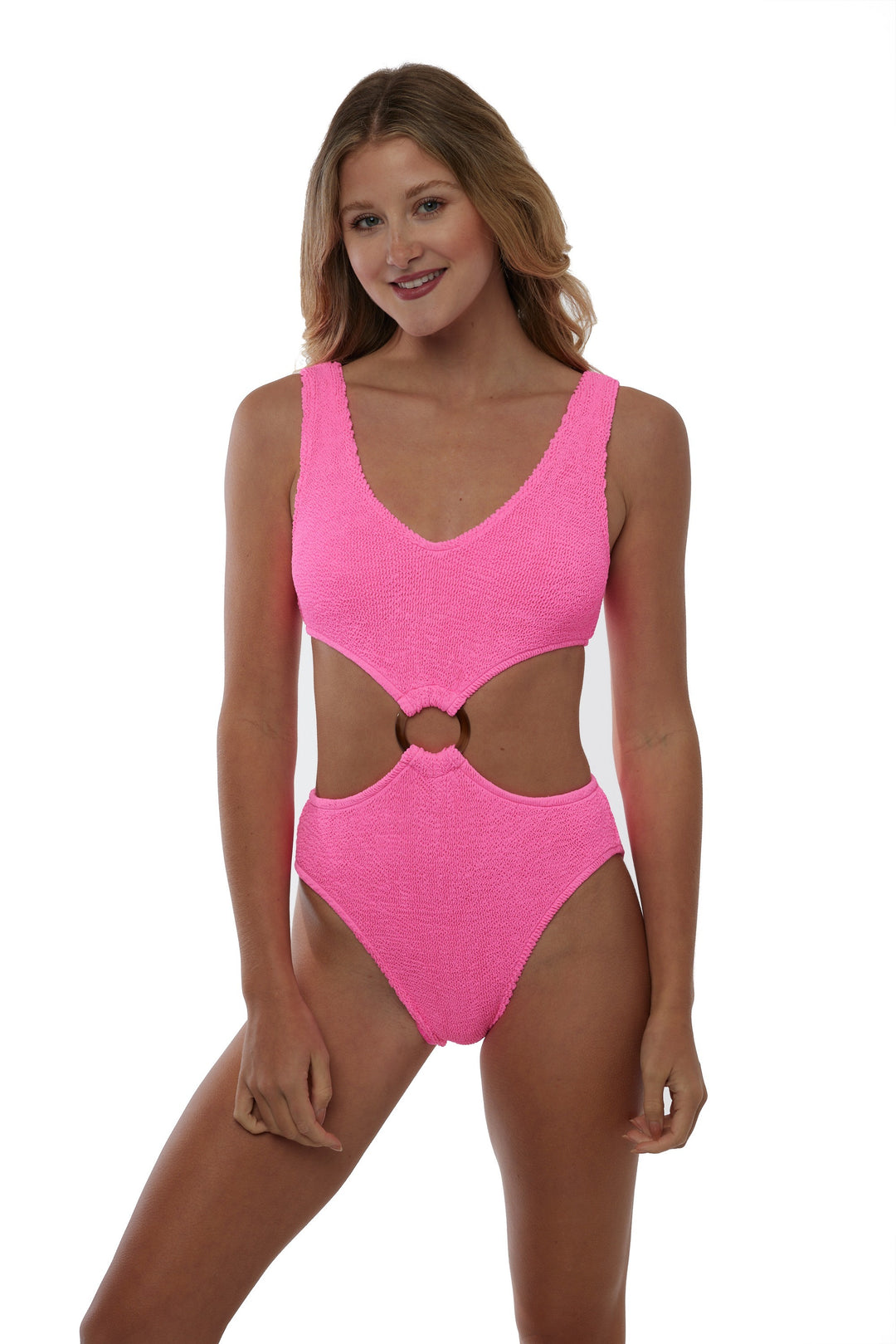 NAPLES TORTOISE RING ONE PIECE SWIMSUIT