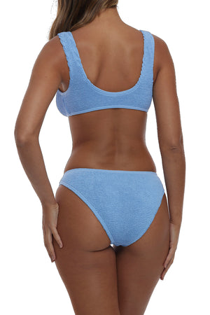 VIENNA TORTOISE SCOOP NECK BIKINI TOP