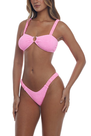 SHEN SHEN SCRUNCH PEARL BIKINI TOP