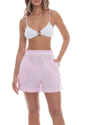 Monaco Linen Shorts