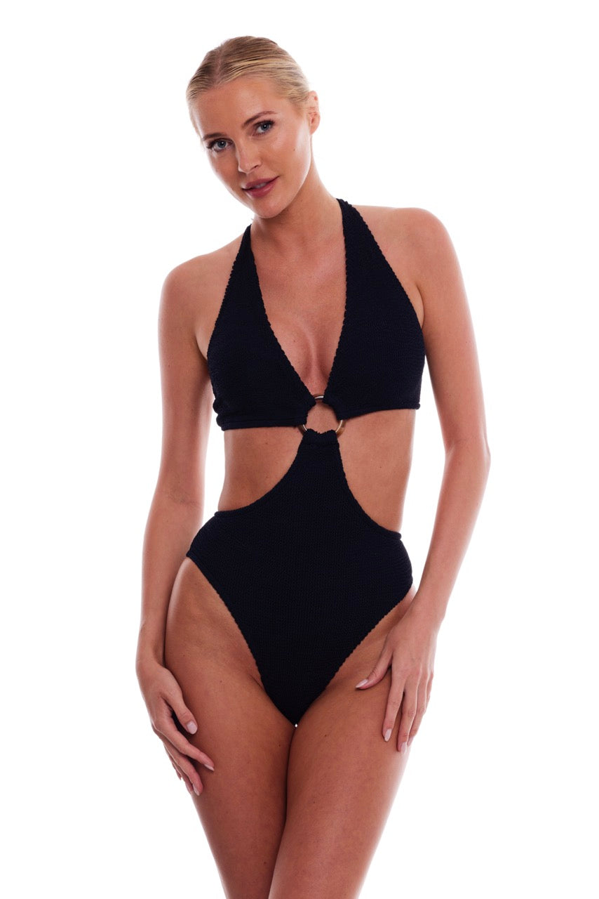 PALERMO TORTOISE RING ONE PIECE SWIMSUIT