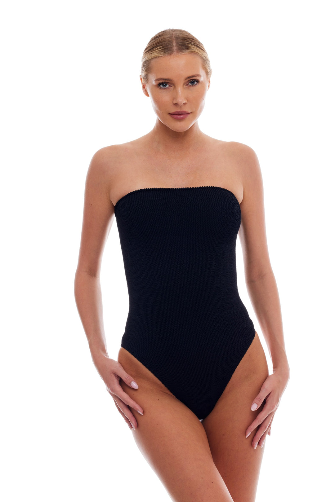 TULUM STRAPLESS BANDEAU ONE PIECE SWIMSUIT