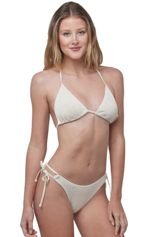 JAMAICA CLASSIC TIE SIDE STRINGS BIKINI BOTTOM