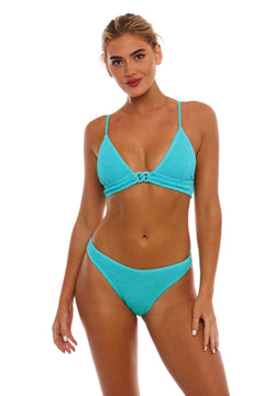 DOMINICA CHAIN TRIANGLE BIKINI TOP