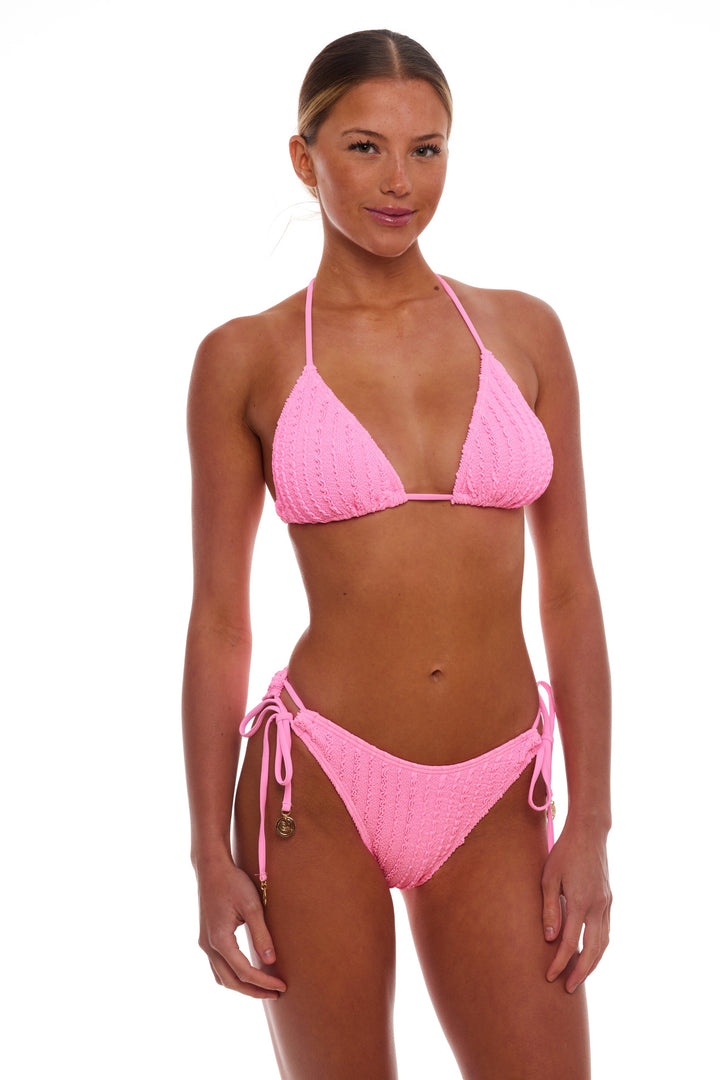 JAMAICA CLASSIC TIE SIDE STRINGS BIKINI BOTTOM