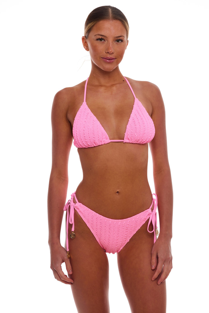 JAMAICA CLASSIC TIE SIDE STRINGS BIKINI BOTTOM