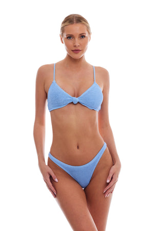 LAGUNA BEACH KNOT BRALETTE BIKINI TOP