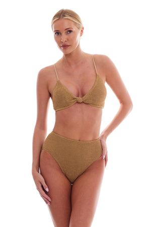 VENICE HIGH-WAISTED FULL COVERAGE BIKINI BOTTOM