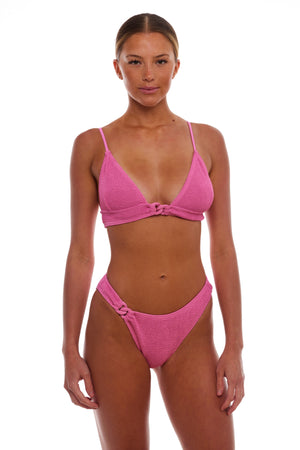 DOMINICA CHAIN TRIANGLE BIKINI TOP