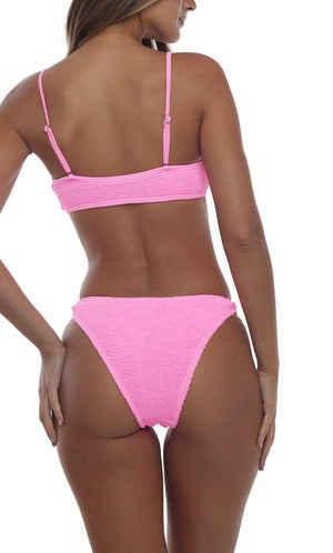 DUBAI MULTI GOLD RING MODERATE COVERAGE BIKINI BOTTOM