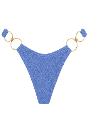 DUBAI MULTI GOLD RING MODERATE COVERAGE BIKINI BOTTOM