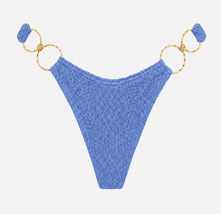 DUBAI MULTI GOLD RING MODERATE COVERAGE BIKINI BOTTOM