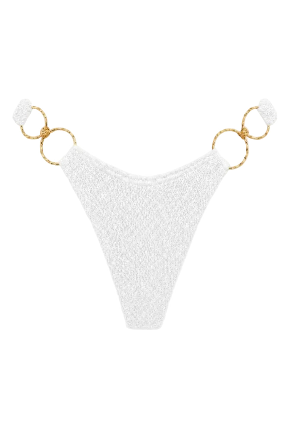 DUBAI MULTI GOLD RING MODERATE COVERAGE BIKINI BOTTOM