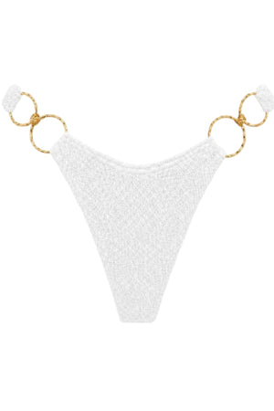 DUBAI MULTI GOLD RING MODERATE COVERAGE BIKINI BOTTOM