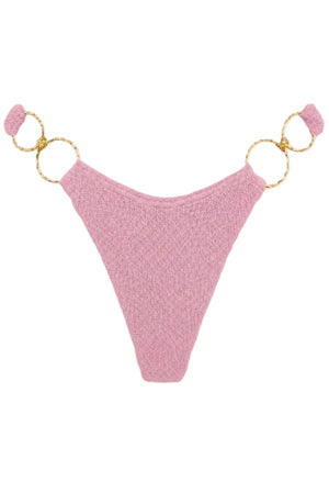 DUBAI MULTI GOLD RING MODERATE COVERAGE BIKINI BOTTOM