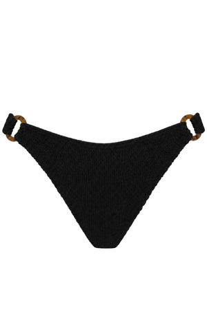 MILAN TORTOISE RING MID COVERAGE BIKINI BOTTOM