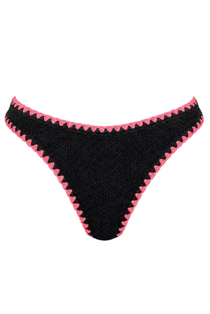 CROCHET BARCELONA FULL COVERAGE BIKINI BOTTOM