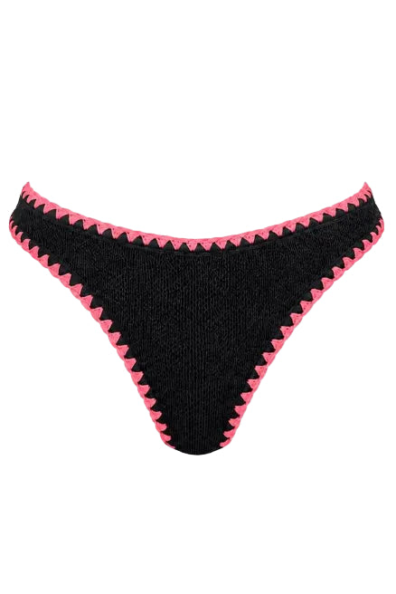 CROCHET BARCELONA FULL COVERAGE BIKINI BOTTOM