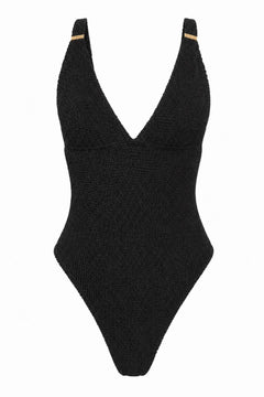 PARIS GOLD SLIDER ONE PIECE SWIMSUIT