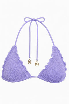 MALTA SCALLOPED TRIANGLE BIKINI TOP