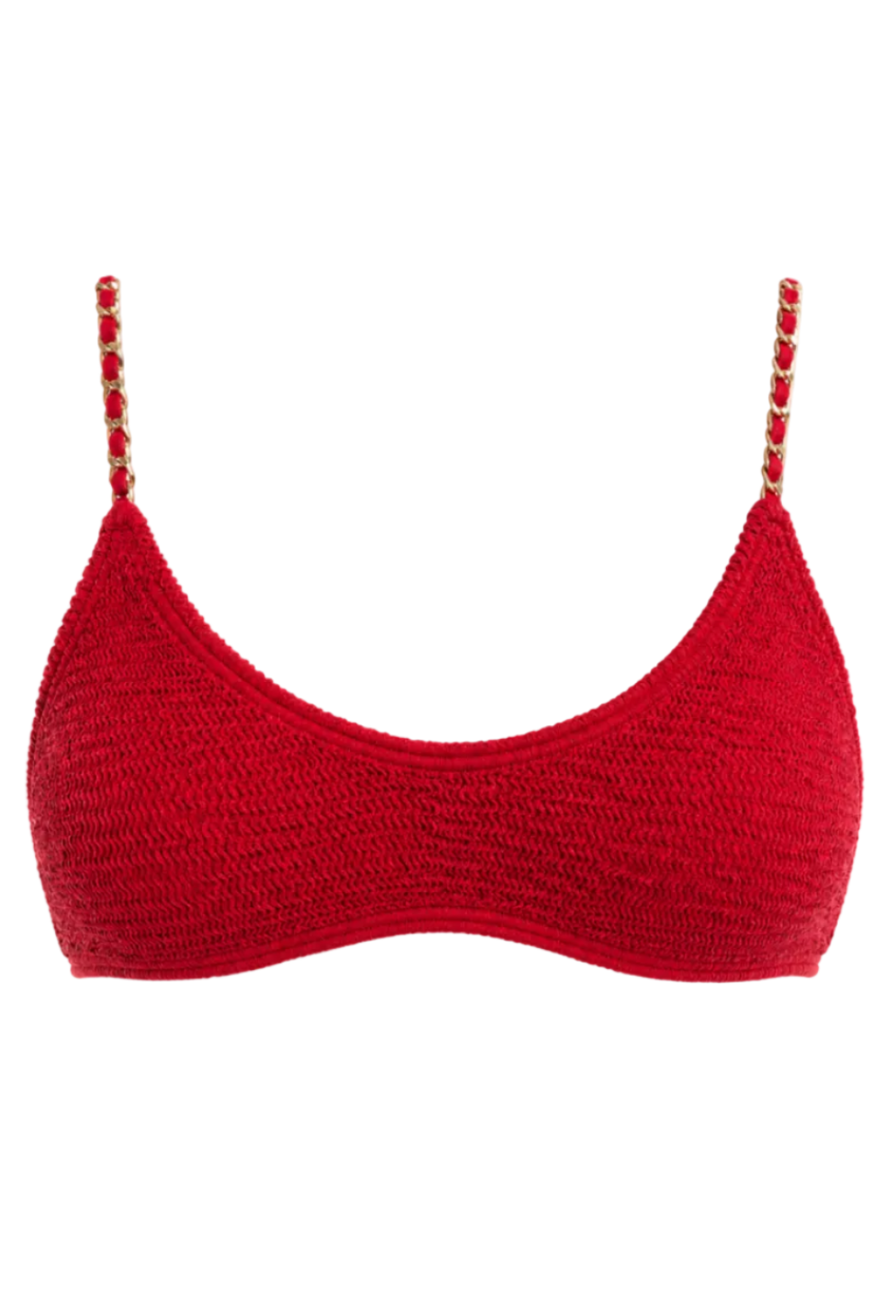 BONDI GOLD CHAIN BRALETTE BIKINI TOP