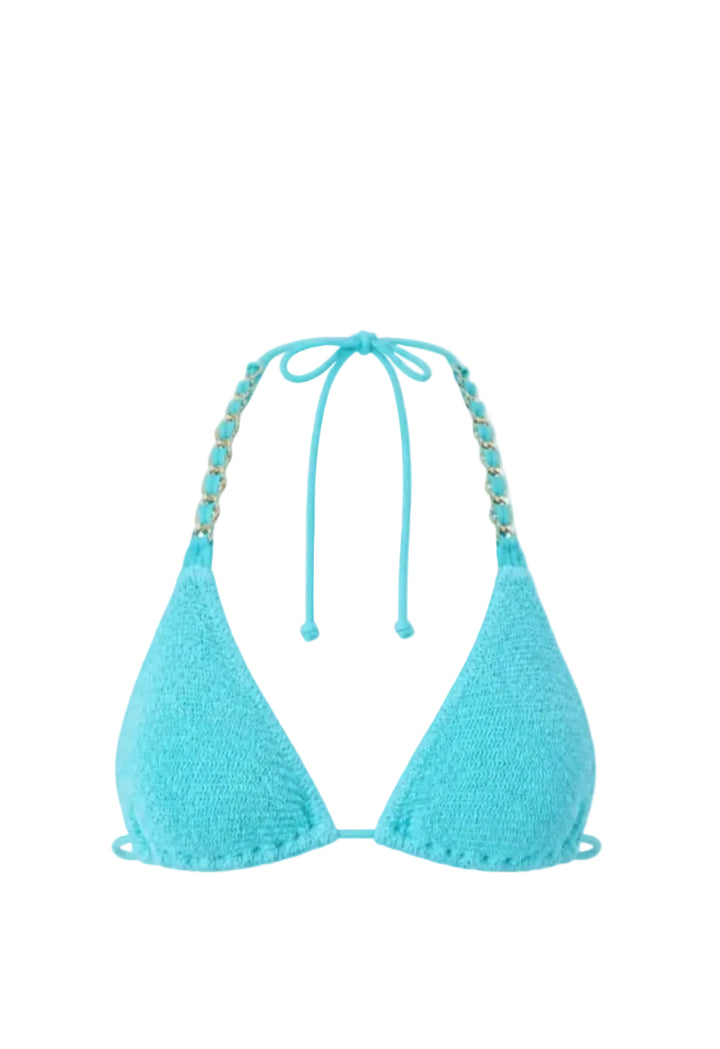 SYDNEY GOLD CHAIN TRIANGLE BIKINI TOP