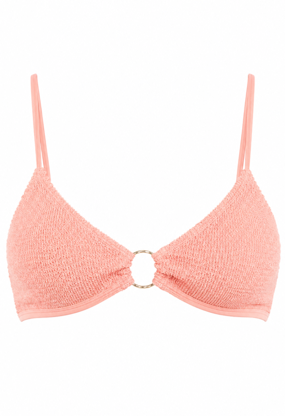 BLUEWATERS BRALETTE GOLD RING BIKINI TOP