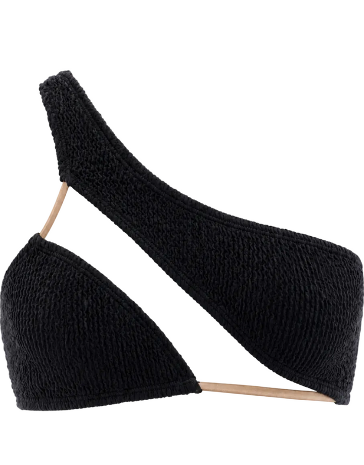 MILOS MESH ONE SHOULDER BIKINI TOP