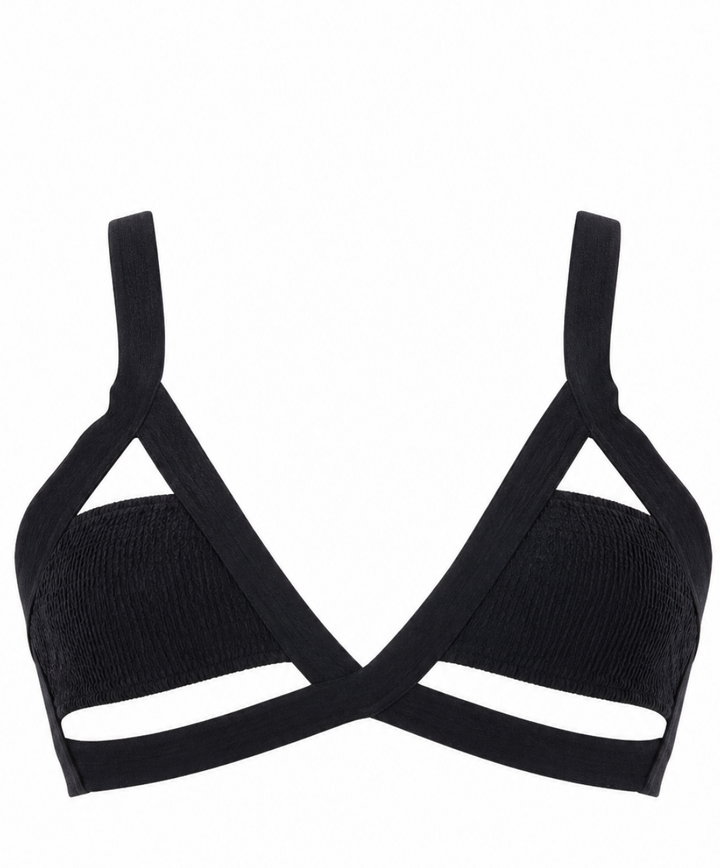 MALAGA MESH BRALETTE BIKINI TOP
