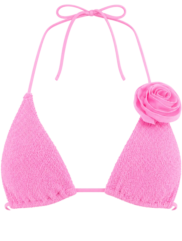 ROSE JAMAICA TRIANGLE STRINGS BIKINI TOP