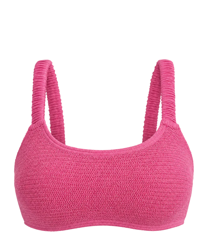 SHANGHAI SCRUNCH BRALETTE BIKINI TOP