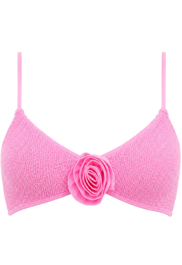 ROSE MALDIVES BRALETTE BIKINI TOP