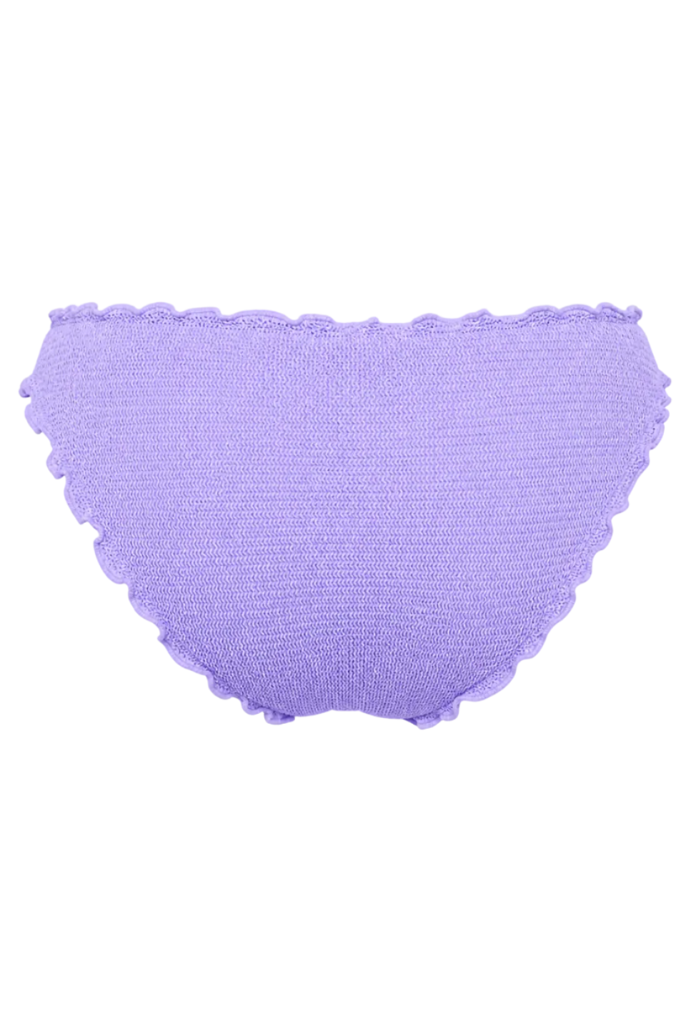 BERMUDA SCALLOPED FULL COVERAGE BIKINI BOTTOM