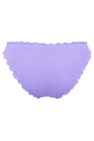BERMUDA SCALLOPED FULL COVERAGE BIKINI BOTTOM