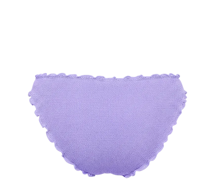 BERMUDA SCALLOPED FULL COVERAGE BIKINI BOTTOM
