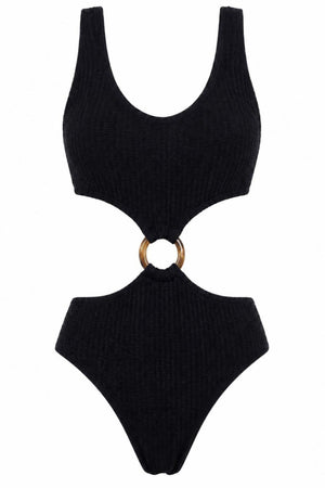 NAPLES TORTOISE RING ONE PIECE SWIMSUIT