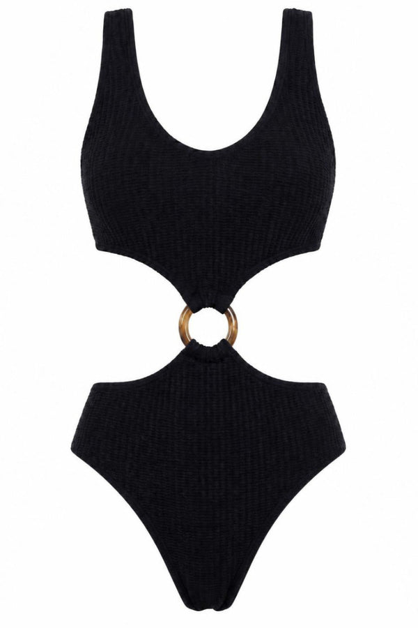 NAPLES TORTOISE RING ONE PIECE SWIMSUIT